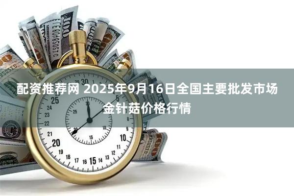 配资推荐网 2025年9月16日全国主要批发市场金针菇价格行情